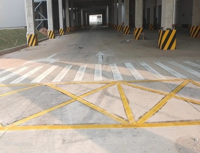 湖南湖南厂区道路标线施工